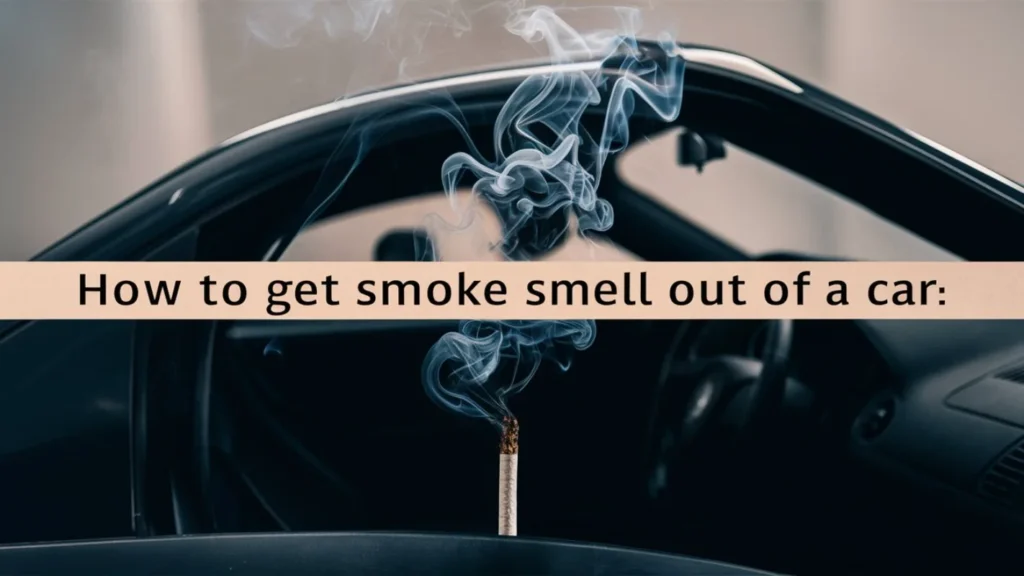 How to Get Smoke Smell Out of a Car