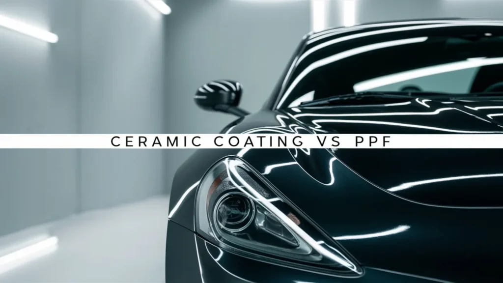 Ceramic Coating vs PPF Key Differences DMV Drivers Should Know