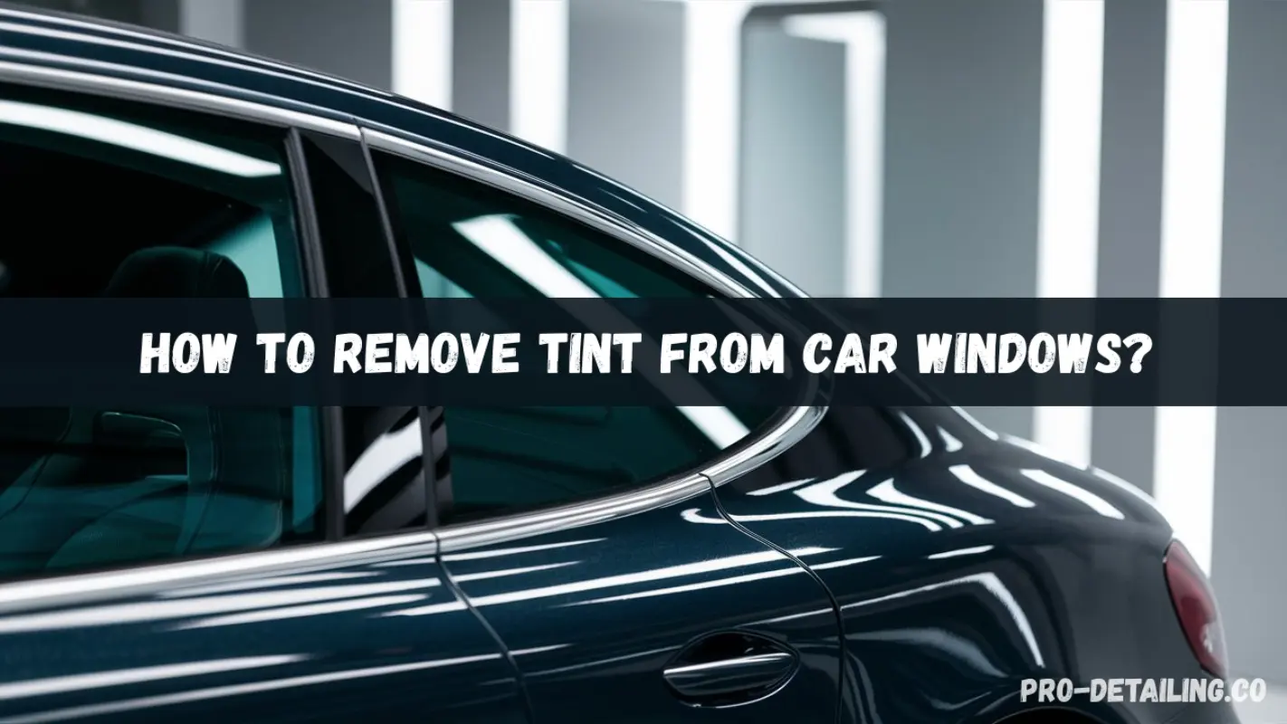 how to remove tint from car windows