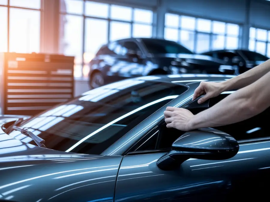 How long does automotive window tinting take