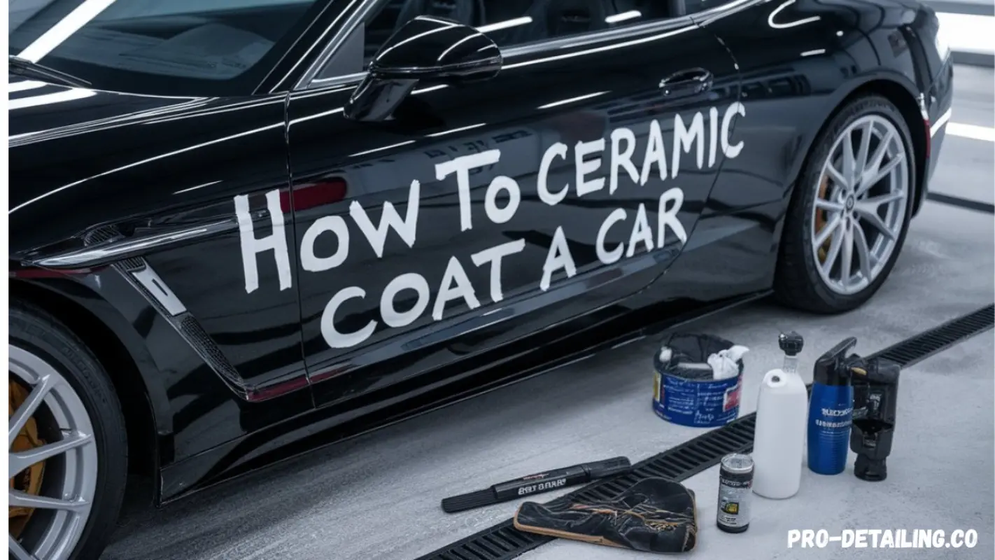 how to ceramic coat a car