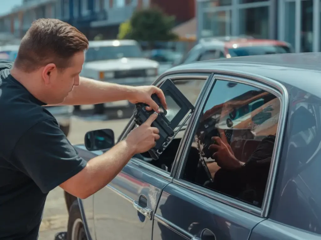 How long does mobile window tinting take