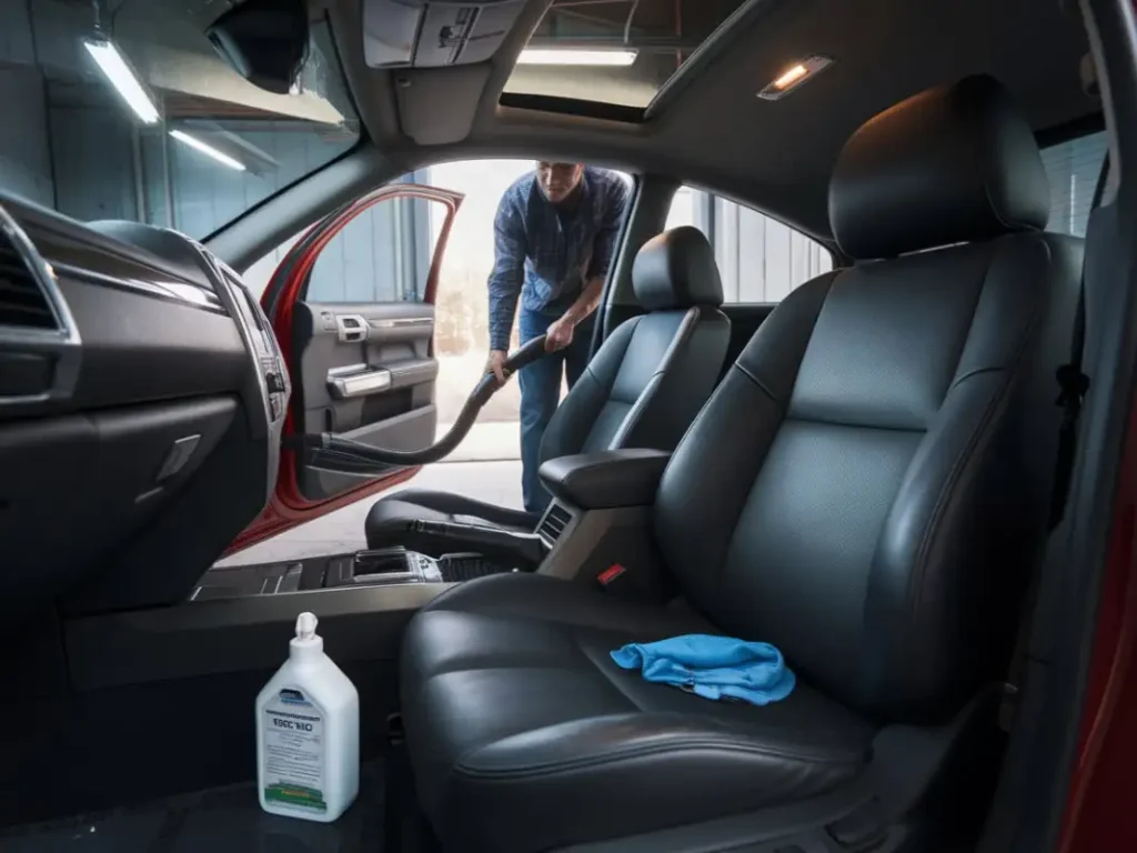 Interior Car Detailing and Cleaning Service