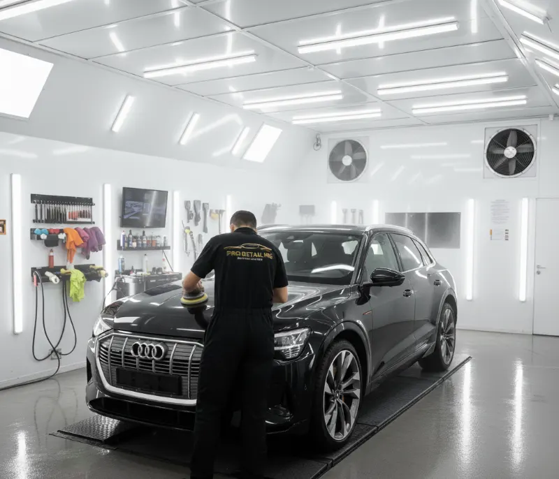 Exterior Car Detailing for Electric Vehicles EV Safe Deep Cleaning