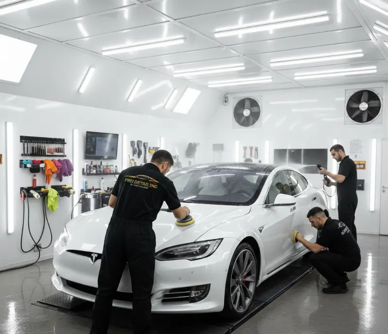 car detailing for electric vehicles