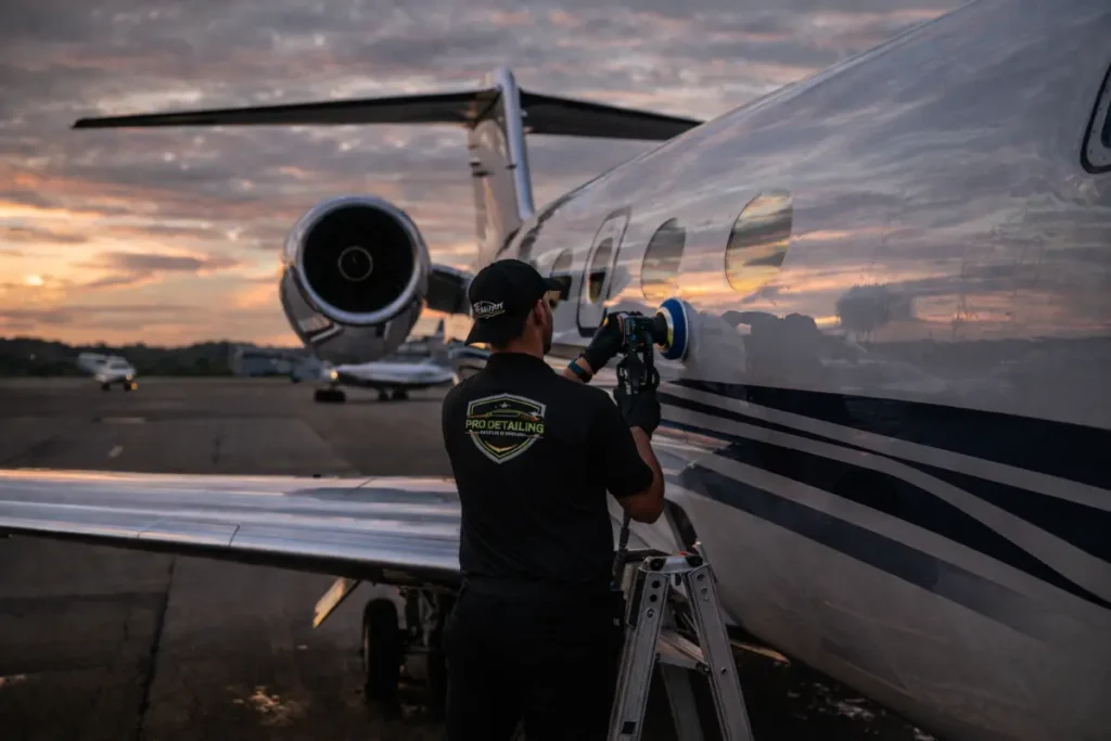 Aircraft Detailing at Manassas Regional Airport