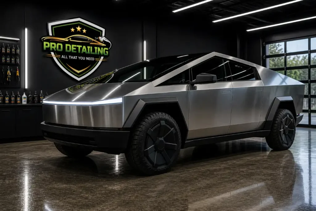Ceramic Coating Process for Trucks
tesla cyber truck